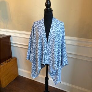 Blue J.McLaughlin Animal Print Wrap